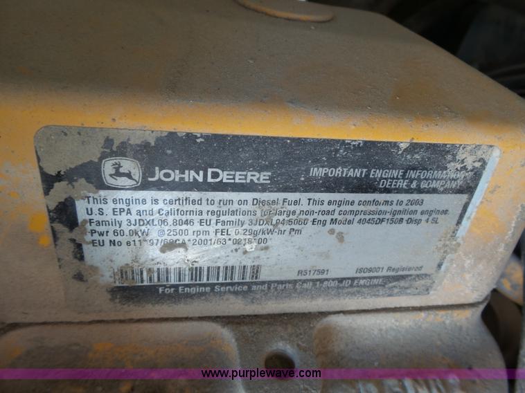 image for item K4694 2003 Sullair 185 air compressor