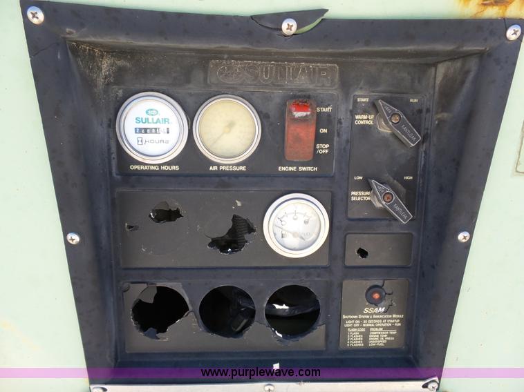 image for item K4695 2004 Sullair 185H air compressor