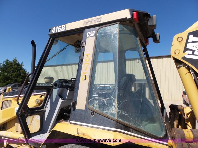 image for item K4697 1994 Caterpillar 416B backhoe