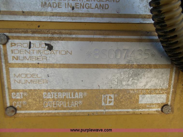 image for item K4697 1994 Caterpillar 416B backhoe