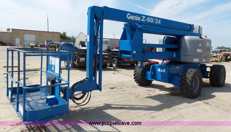 image for item K5325 2004 Genie Z60/34 boom lift