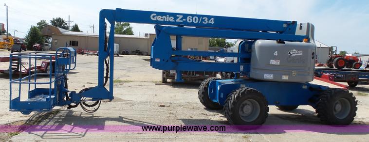 image for item K5325 2004 Genie Z60/34 boom lift
