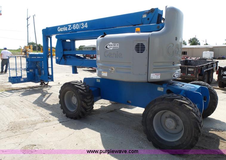 image for item K5325 2004 Genie Z60/34 boom lift