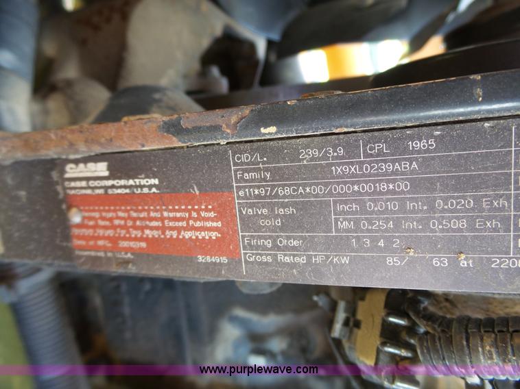 image for item K5339 2002 Case 580M Turbo backhoe