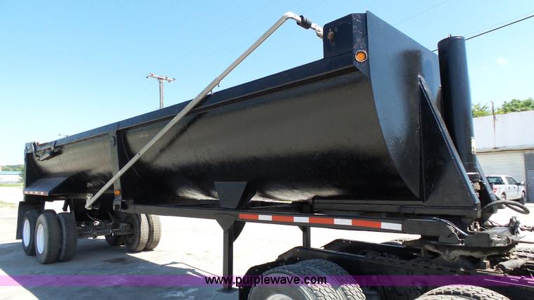 image for item K5340 2002 CTS end dump trailer