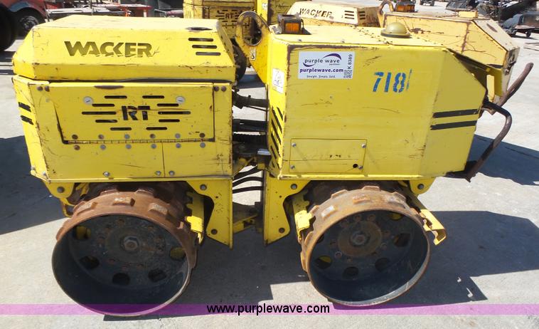 image for item K8389 Wacker RT820 walk-behind compactor