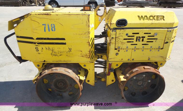 image for item K8389 Wacker RT820 walk-behind compactor