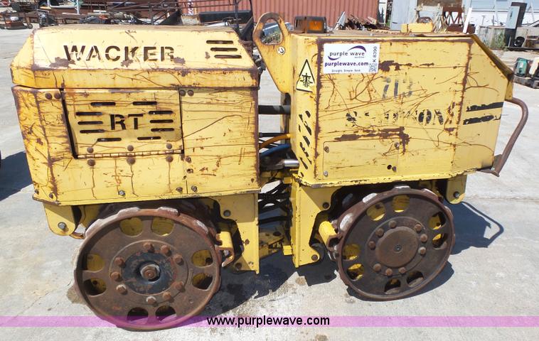 image for item K8390 Wacker RT820 walk-behind compactor