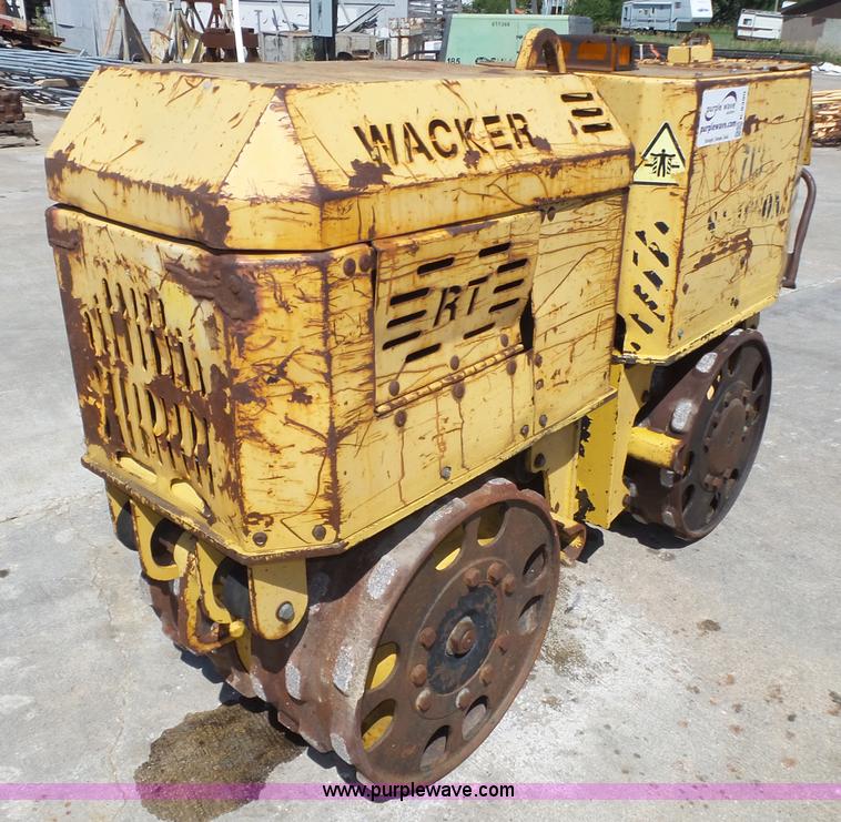 image for item K8390 Wacker RT820 walk-behind compactor