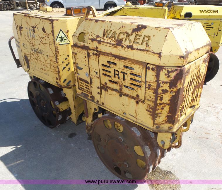 image for item K8390 Wacker RT820 walk-behind compactor