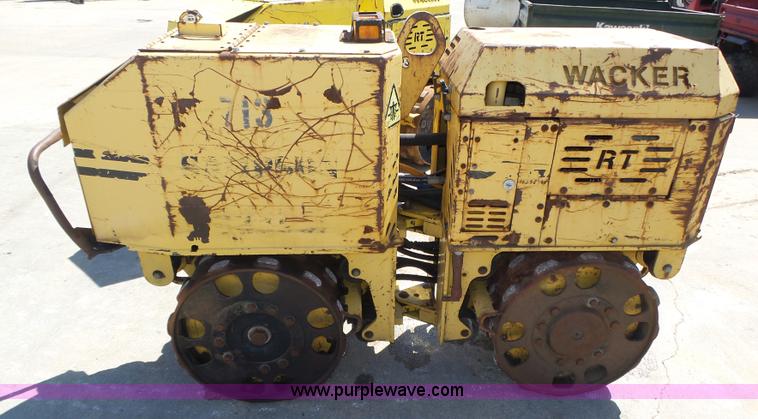 image for item K8390 Wacker RT820 walk-behind compactor