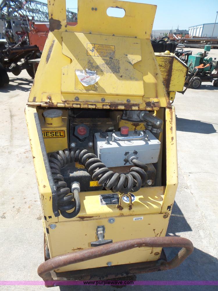 image for item K8390 Wacker RT820 walk-behind compactor