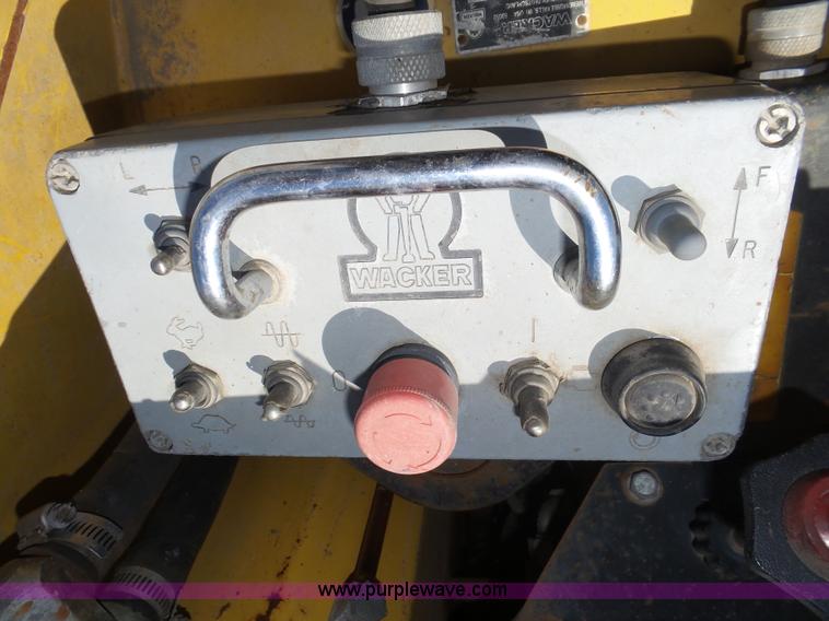 image for item K8390 Wacker RT820 walk-behind compactor