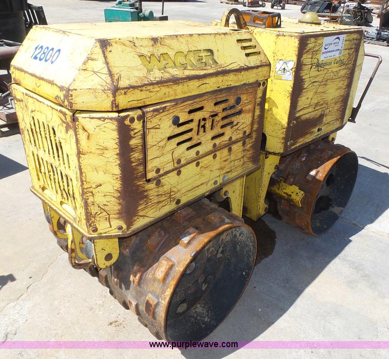 image for item K8391 Wacker RT820 walk-behind compactor