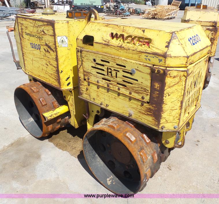 image for item K8391 Wacker RT820 walk-behind compactor