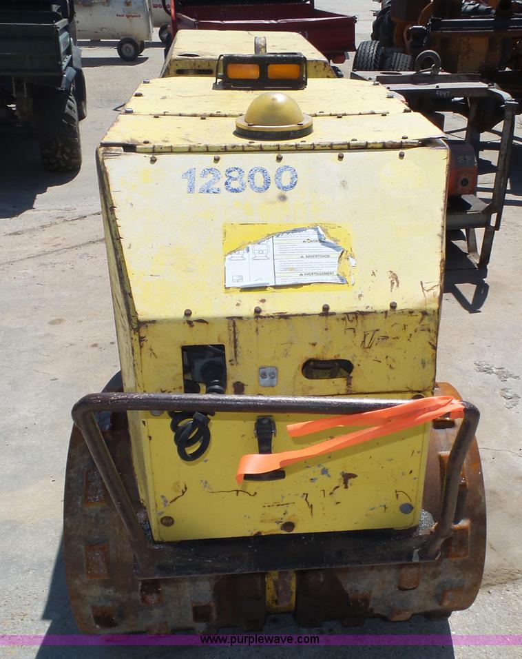 image for item K8391 Wacker RT820 walk-behind compactor