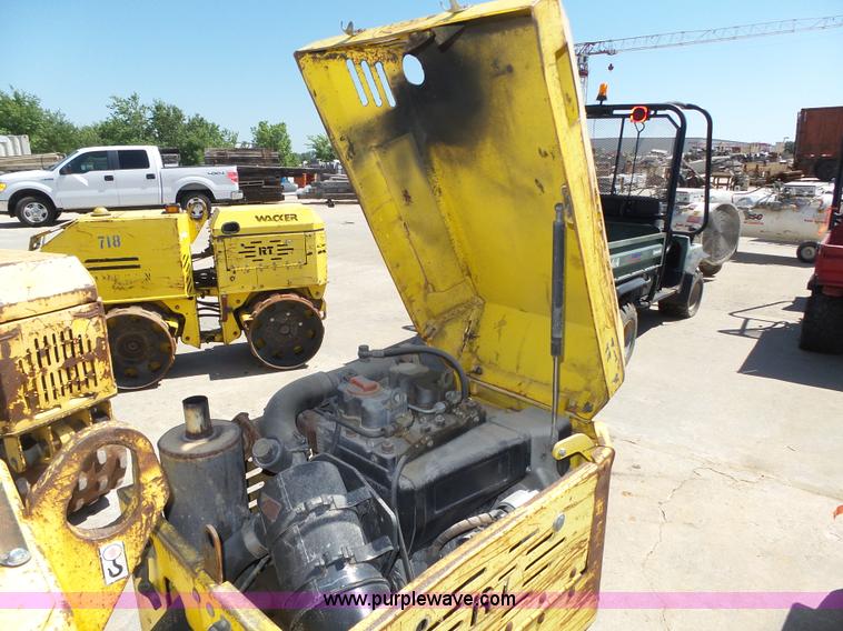 image for item K8391 Wacker RT820 walk-behind compactor