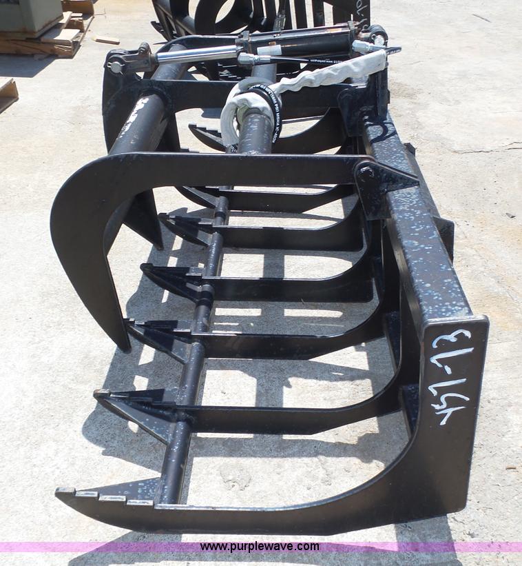 image for item K8395 Skid steer grapple bucket