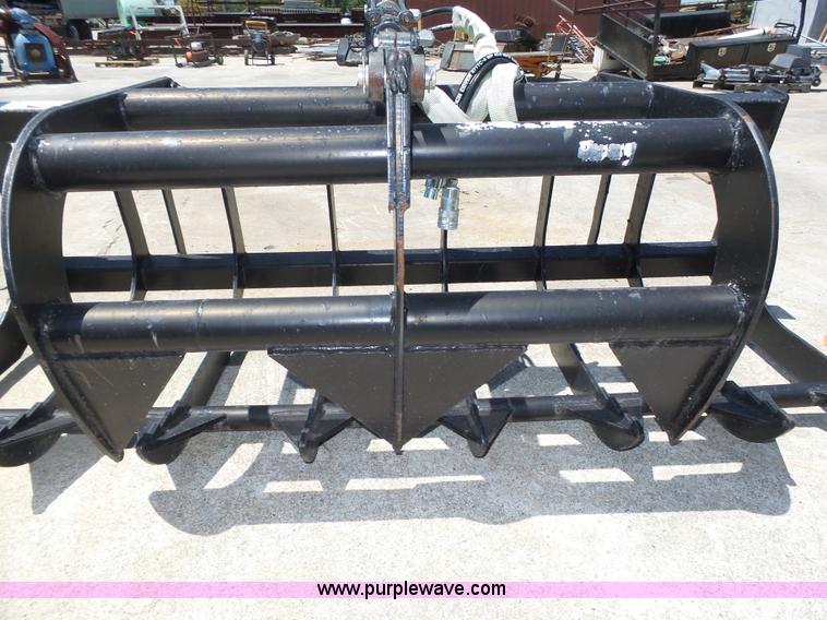 image for item K8395 Skid steer grapple bucket