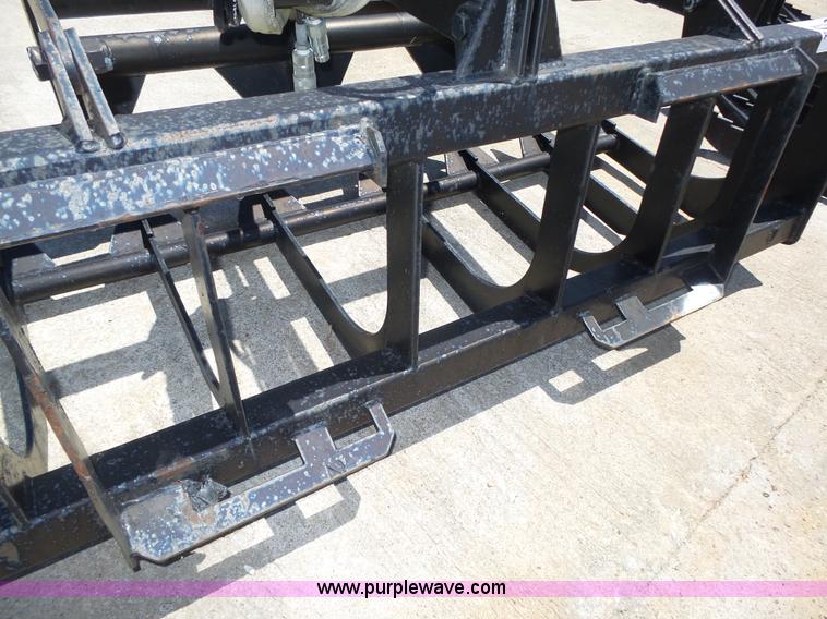 image for item K8395 Skid steer grapple bucket