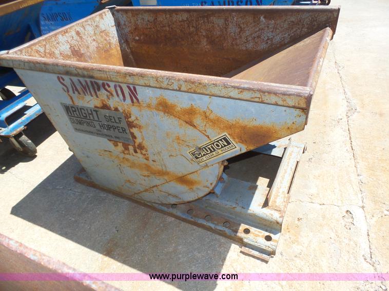 image for item K8400 (4) self dumping hopper