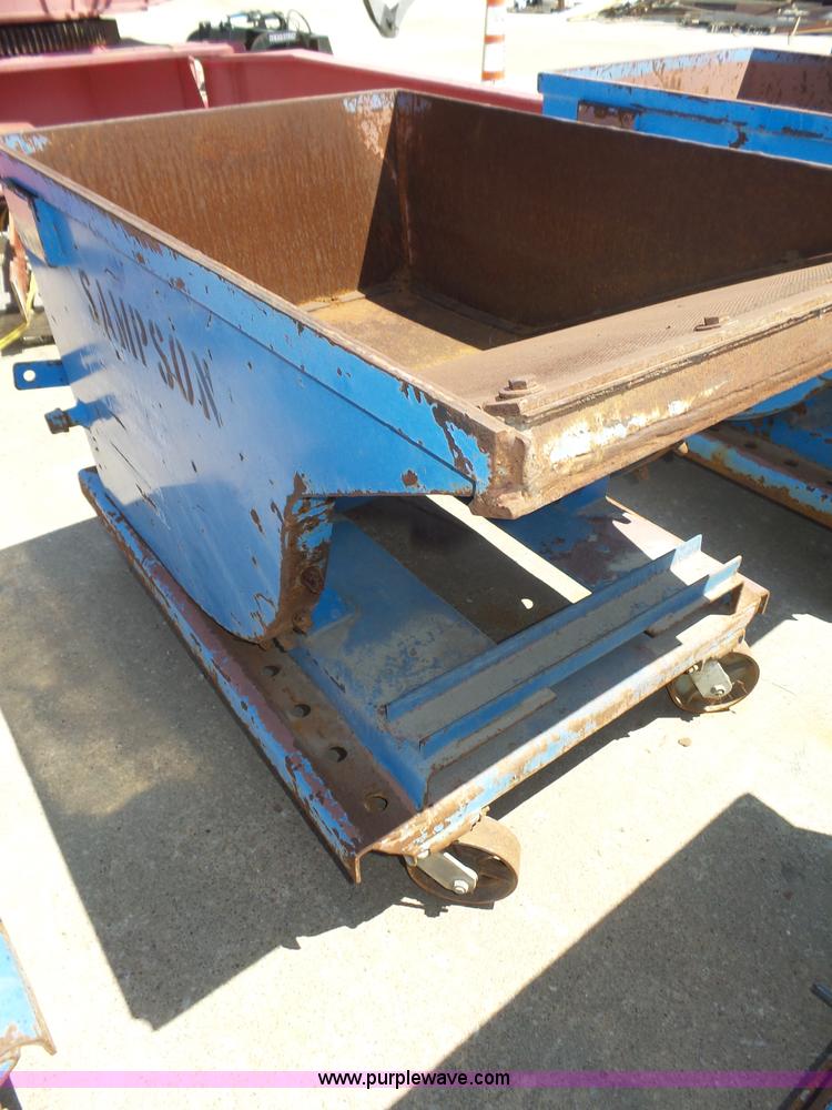 image for item K8400 (4) self dumping hopper