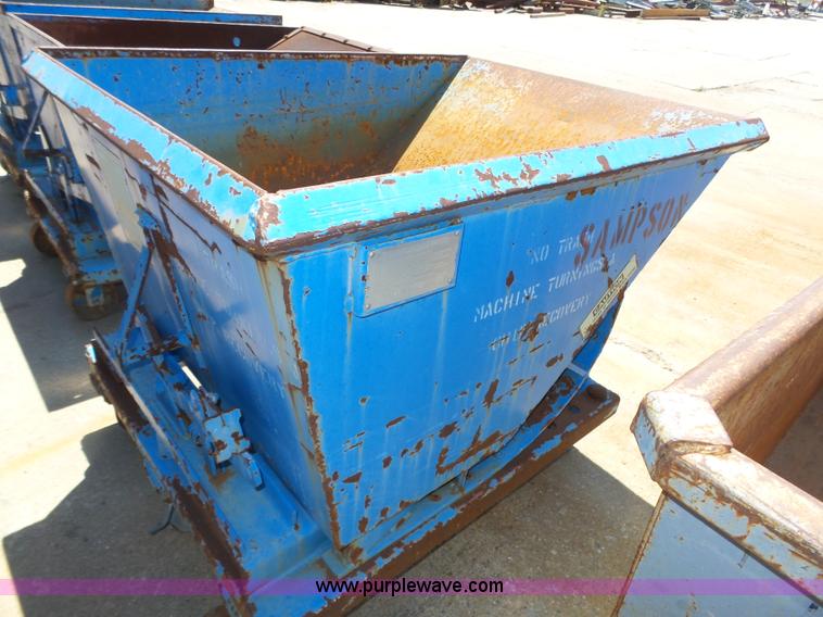 image for item K8400 (4) self dumping hopper