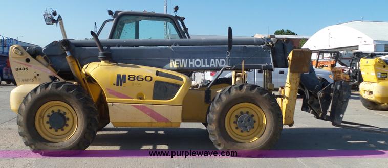 image for item K8405 2000 New Holland LM860 low profile telehandler