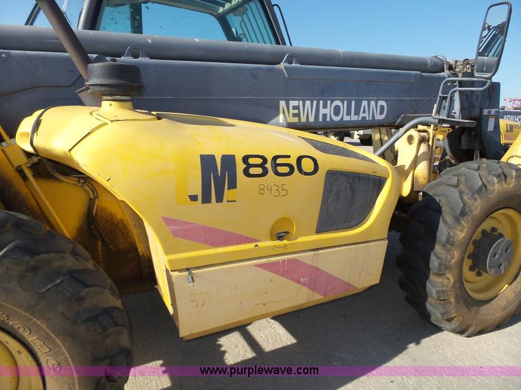 image for item K8405 2000 New Holland LM860 low profile telehandler