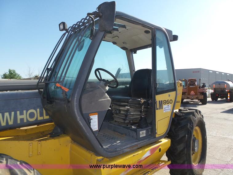 image for item K8406 New Holland LM860 low profile telehandler