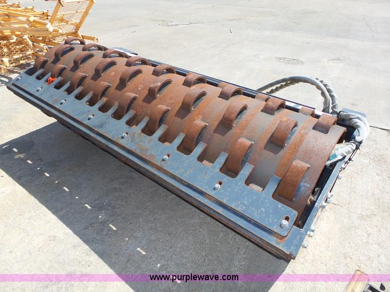 image for item K8414 Bobcat vibratory padfoot roller