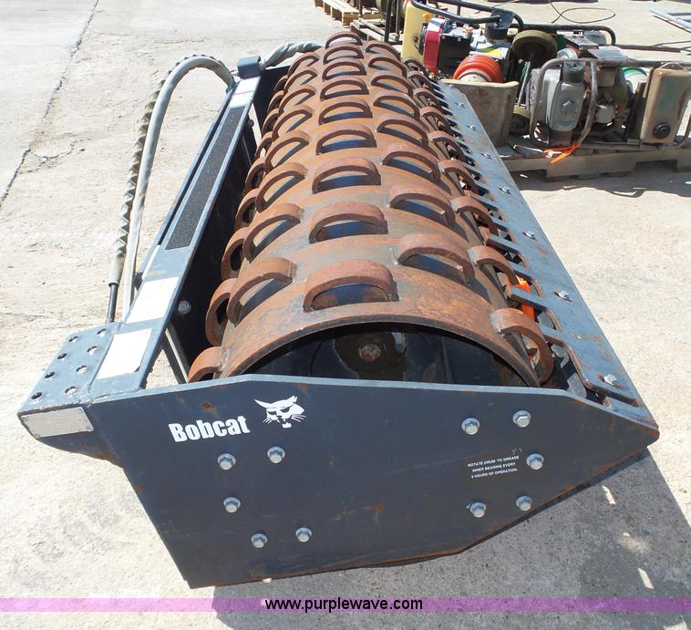 image for item K8414 Bobcat vibratory padfoot roller