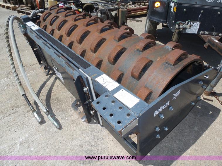 image for item K8414 Bobcat vibratory padfoot roller