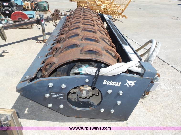 image for item K8414 Bobcat vibratory padfoot roller