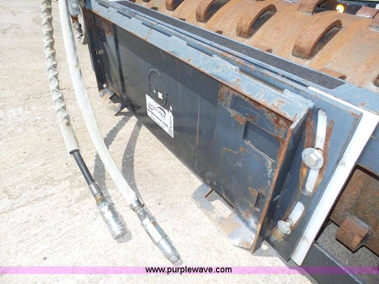 image for item K8414 Bobcat vibratory padfoot roller