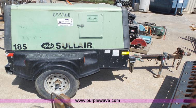 image for item K8415 2006 Sullair 185JD air compressor