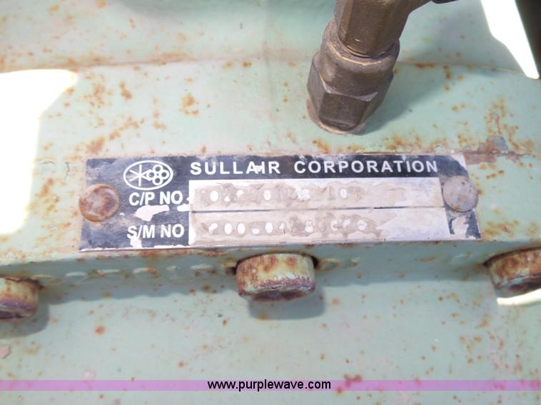 image for item K8415 2006 Sullair 185JD air compressor