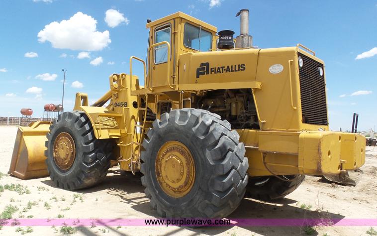 image for item K8498 1978 Fiat-Allis 945B wheel loader