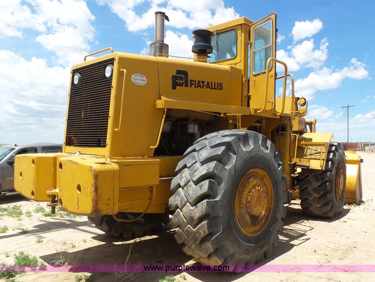 image for item K8498 1978 Fiat-Allis 945B wheel loader