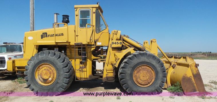 image for item K8498 1978 Fiat-Allis 945B wheel loader