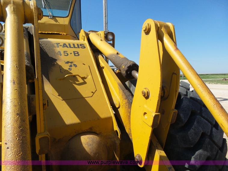 image for item K8498 1978 Fiat-Allis 945B wheel loader