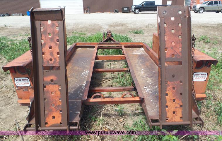 image for item L5250 1974 Ditch Witch T6 trencher trailer
