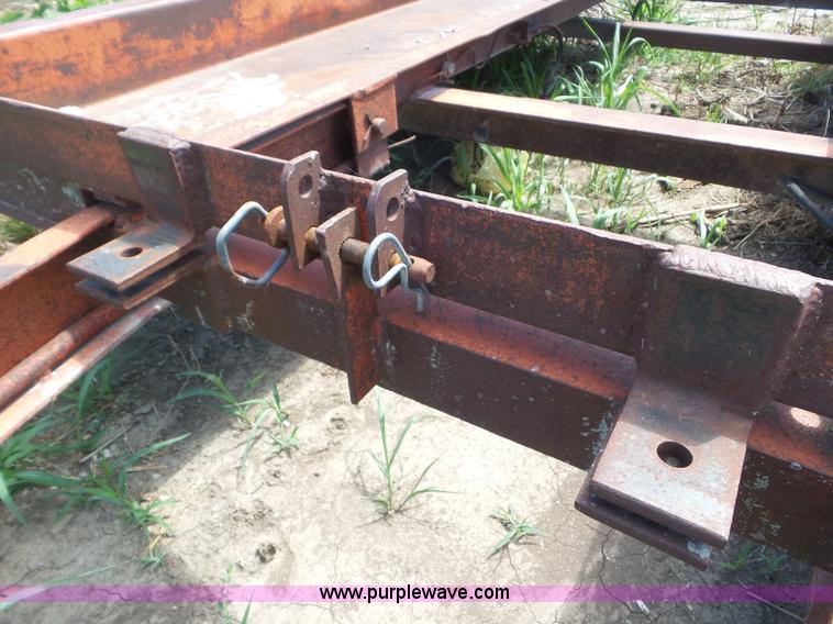 image for item L5250 1974 Ditch Witch T6 trencher trailer