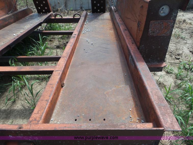 image for item L5250 1974 Ditch Witch T6 trencher trailer