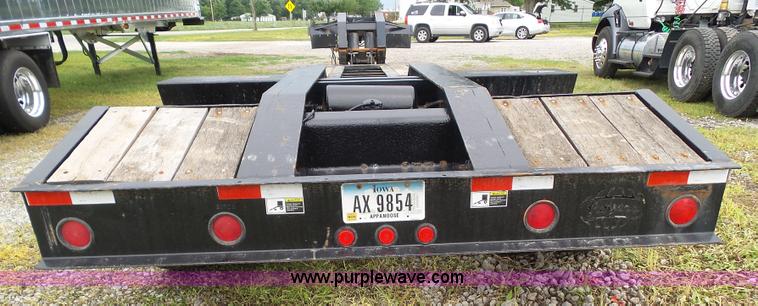image for item L5510 1993 Rogers lowboy equipment trailer