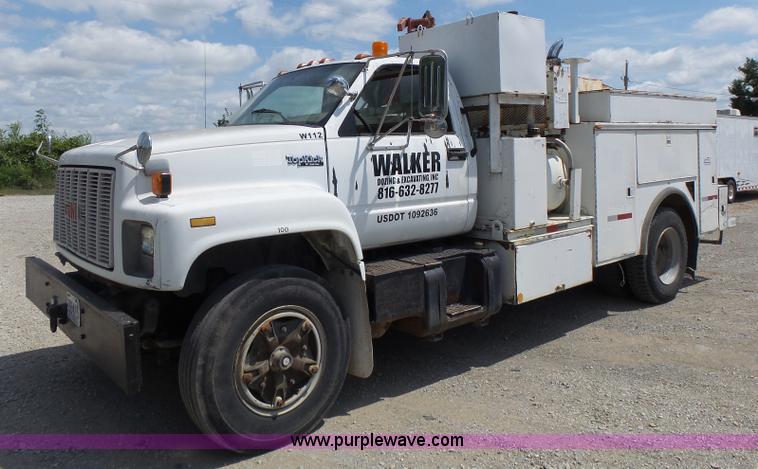 image for item L6222 1991 GMC TopKick service truck