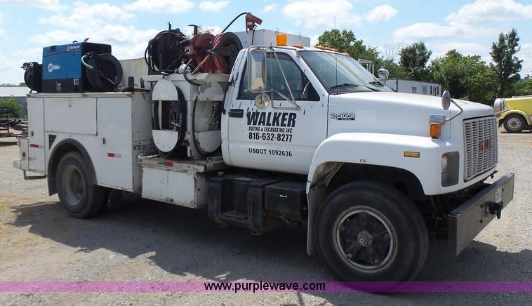 image for item L6222 1991 GMC TopKick service truck