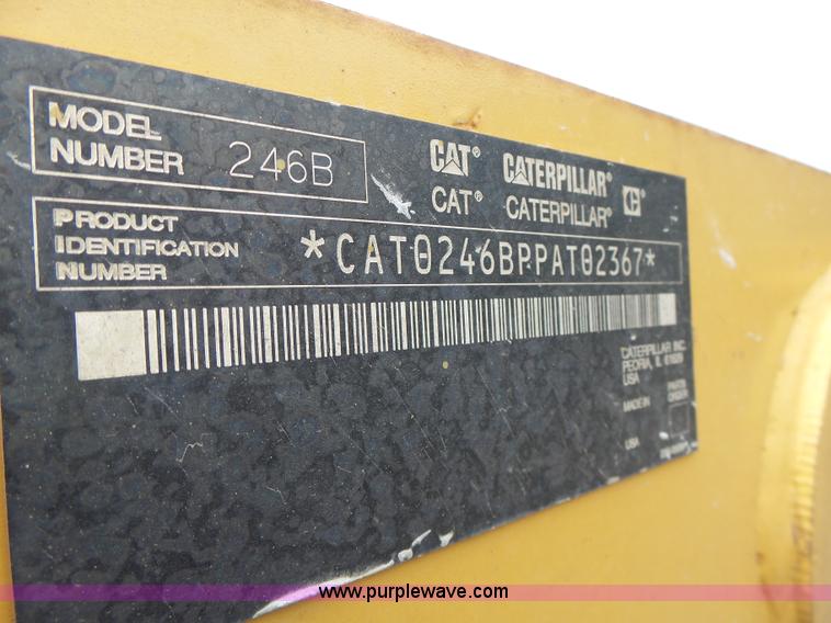 image for item L6229 2005 Caterpillar 246B skid steer