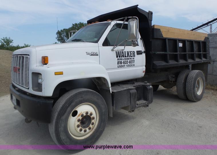image for item L6236 1994 GMC TopKick dump truck