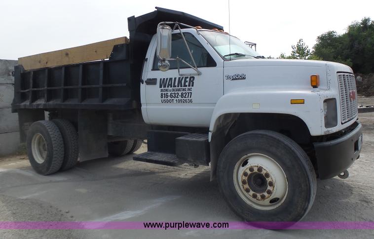image for item L6236 1994 GMC TopKick dump truck